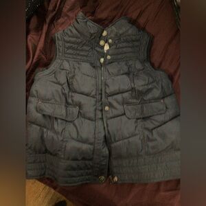 Mossimo Supply Co. Women's Quilted Vest - Dark Gray